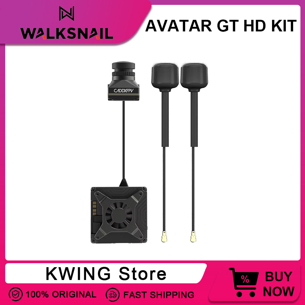 Drone Kit With Camera - Walksnail Avatar GT HD KIT 2W