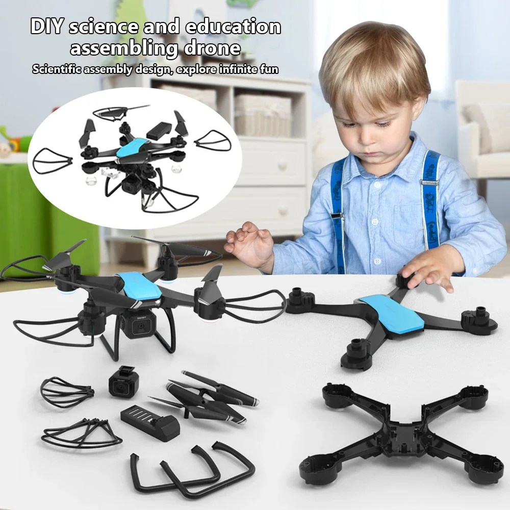 Drone Kit With Camera - JJRC H108 DIY Drone Mini Perakitan
