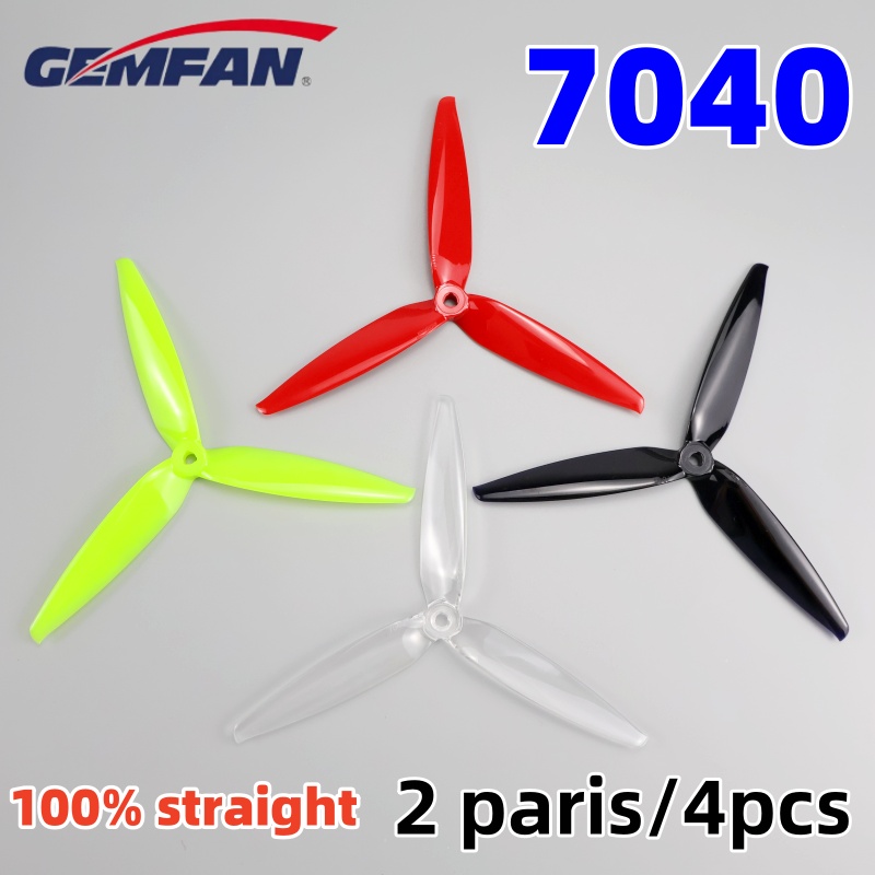 Drone Kit Long Range - Gemfan Flash 7040 7 Inch 3-Blade