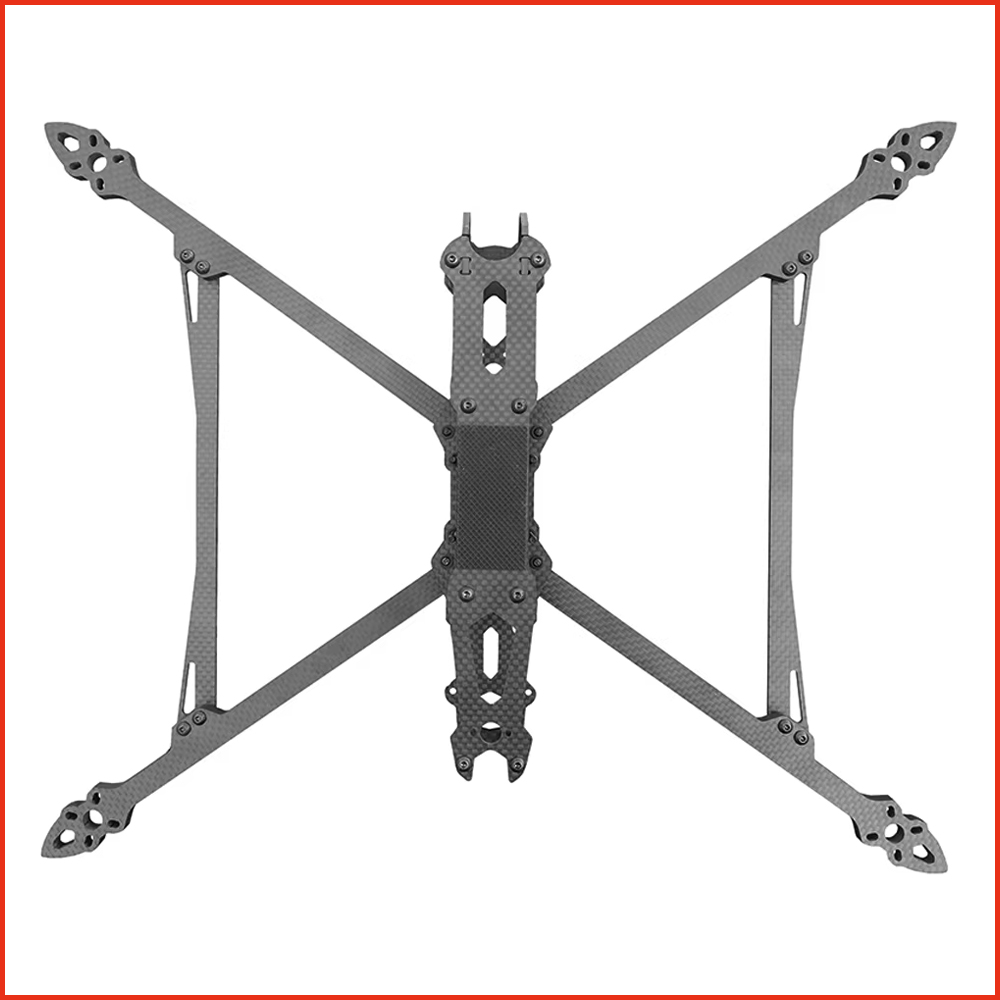MARK V2 8/9/10 inci 3K Serat K - Drone Kit Fpv ulasan dan harga