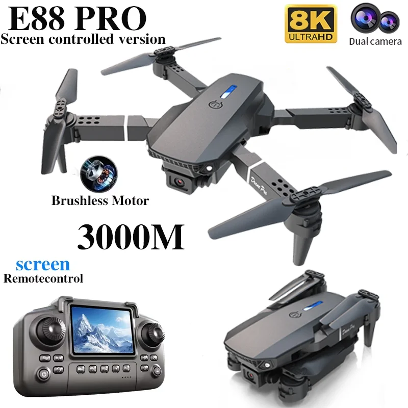 Drone E88 PRO Profesional deng - Drone Kit Professional ulasan dan harga