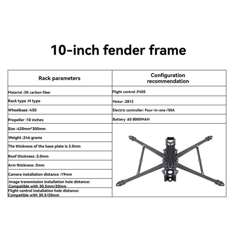 Rangka Drone Balap FPV Jarak J - Drone Kit Long Range ulasan dan harga