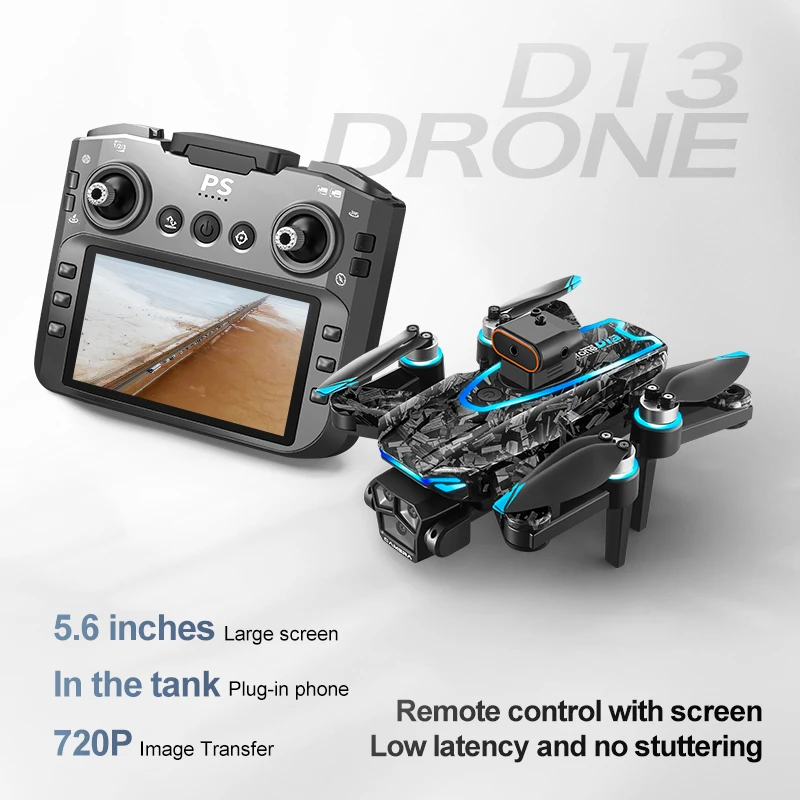 Xiaomi D13 Drone GPS 8K Tiga K - Drone Kit With Camera ulasan dan harga