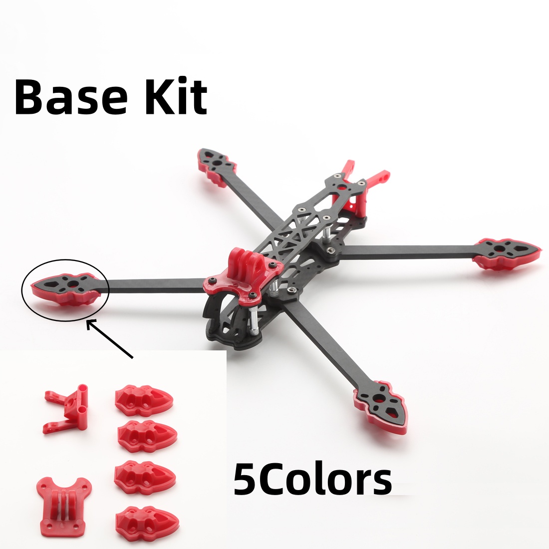 Mark4 5 inci / 7 inci FPV Fram - Drone Kit Octocopter ulasan dan harga