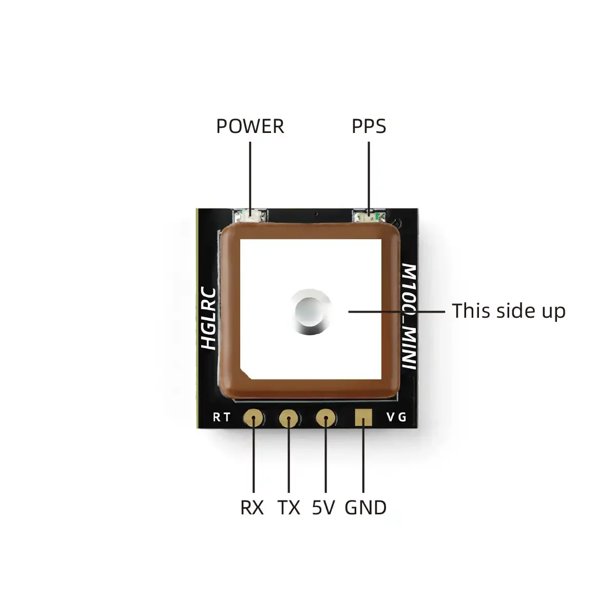 HGLRC M100 Modul GPS Mini Chip - Drone Kit Fpv ulasan dan harga