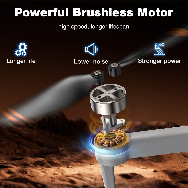 Drone Baru L017 Pro Brushless  - Drone Kit Professional ulasan dan harga