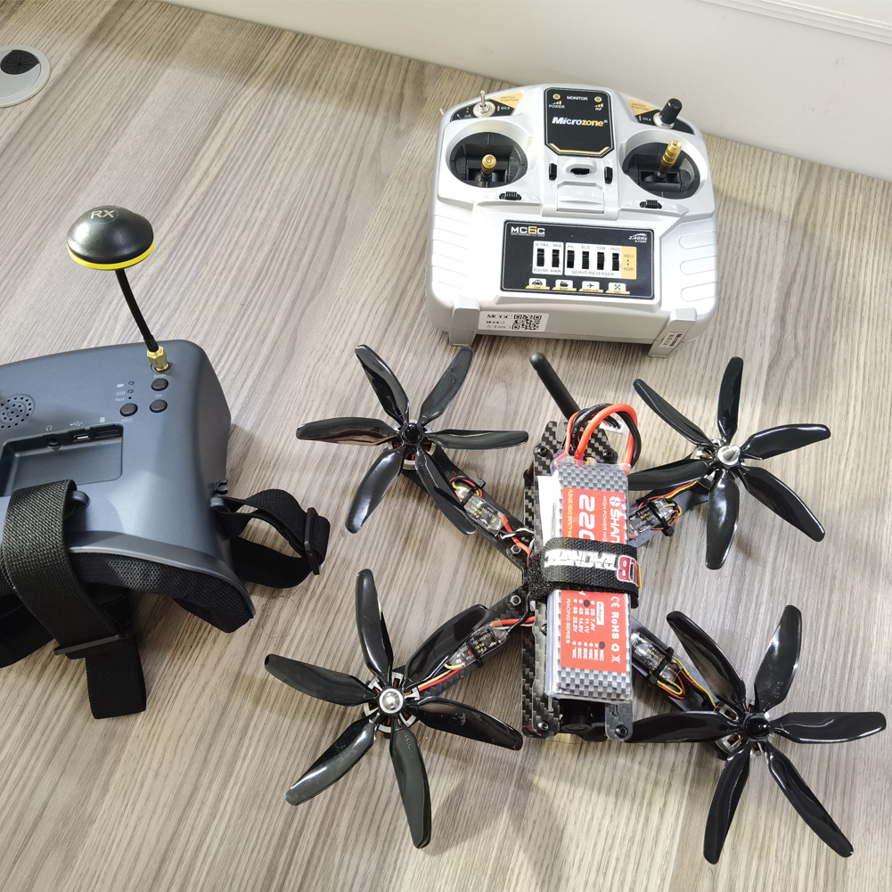 10 Buah 504060 5X4X6 6-Blade W - Drone Kit Octocopter ulasan dan harga