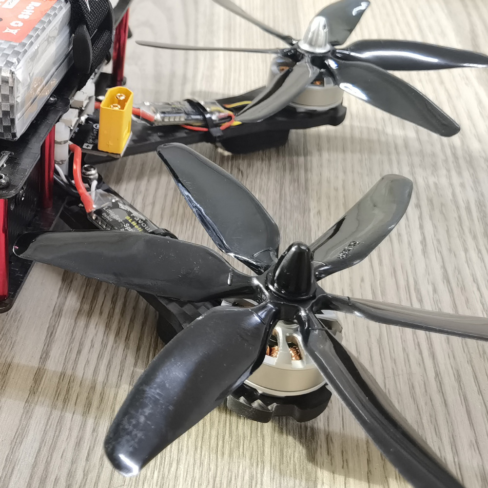 10 Buah 504060 5X4X6 6-Blade W - Drone Kit Octocopter ulasan dan harga