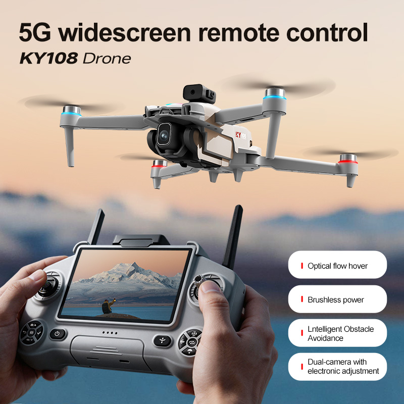 Drone KY108 Baru 2026 Dengan K - Drone Kit With Camera ulasan dan harga
